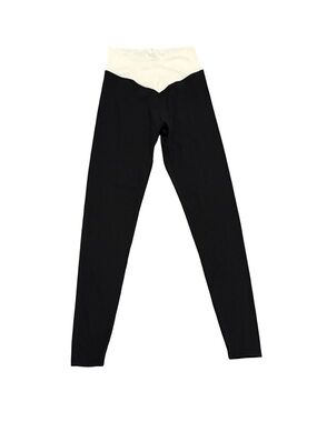 Joja Black & White Athletic Leggings Polyamide Spandex High Rise NWOT
